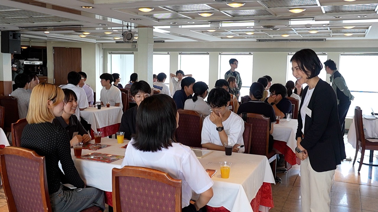 海事クラスター交流会in神戸クルーズ_交流